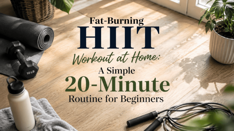 Fat-Burning HIIT Workout at Home A Simple 20-Minute Routine for Beginners