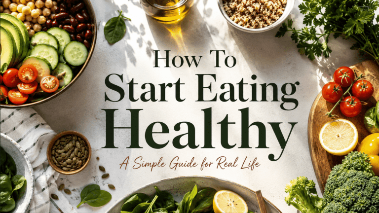 How To Start Eating Healthy A Simple Guide for Real Life