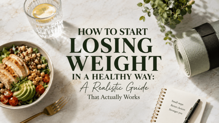 How To Start Losing Weight In A Healthy Way A Realistic Guide That Actually Works