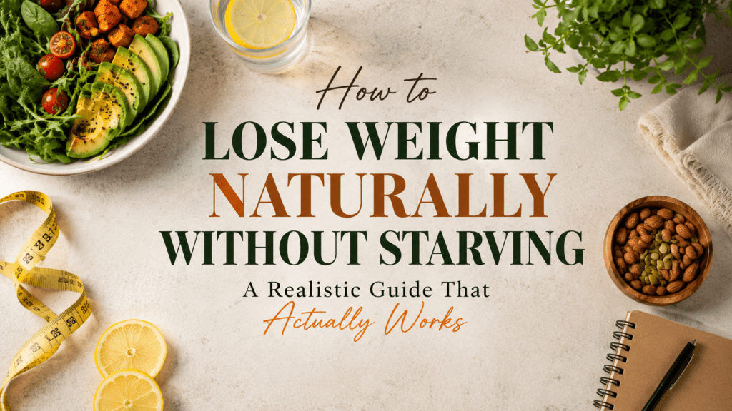 How to Lose Weight Naturally Without Starving A Realistic Guide That Actually Works