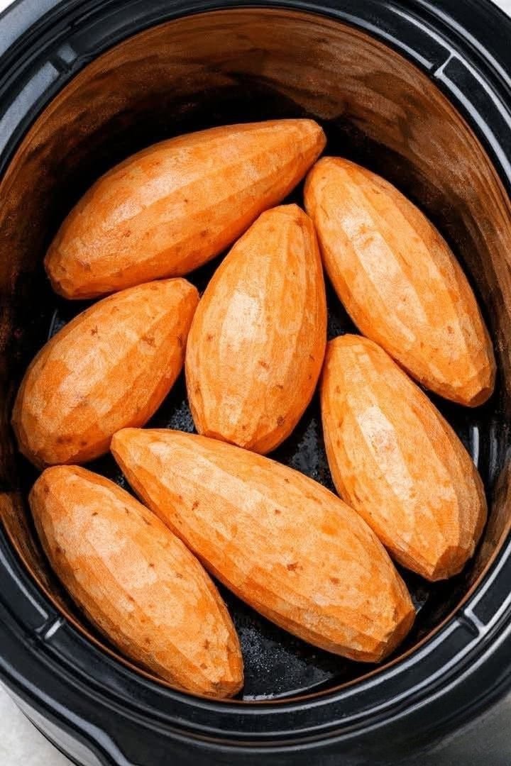 Melt-in-Your-Mouth Crockpot Honey Butter Sweet Potato Bites