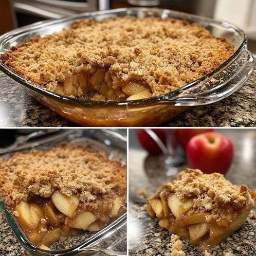 Healthy High-Protein Apple Crumble for Weight Loss