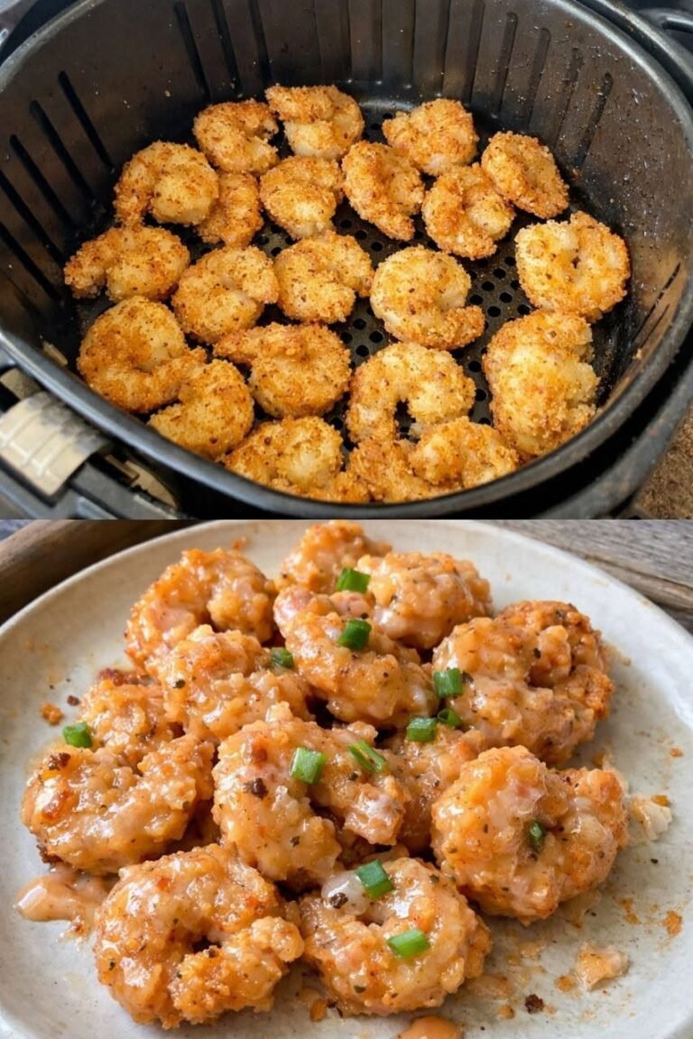 Healthy Air Fryer Bang Bang Shrimp (High Protein, Low Carb)