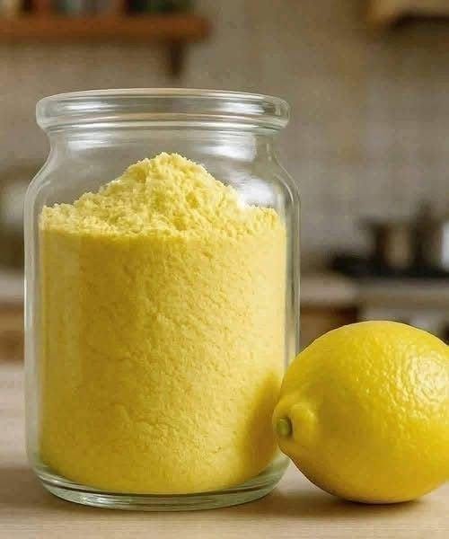 DIY Citrus Lemon Peel Powder for High-Protein & Keto Meal Prep