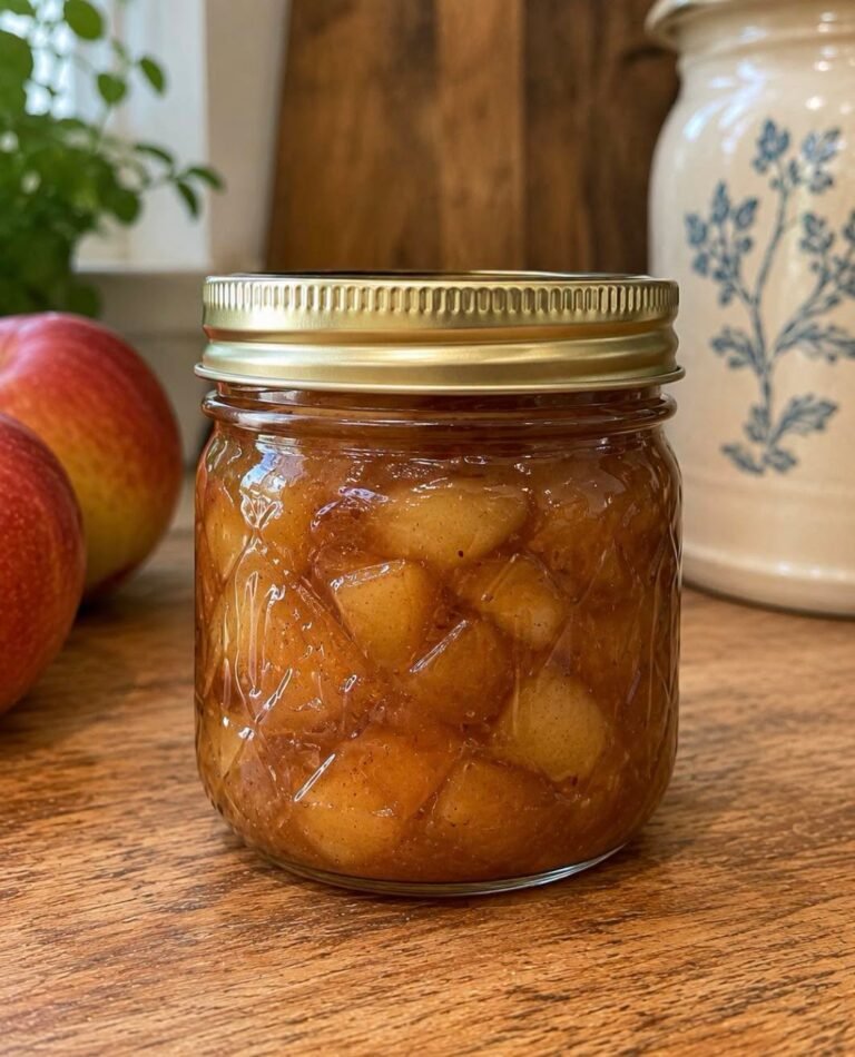Sugar-Free Spiced Apple Preserves (Easy High-Protein Pairing)