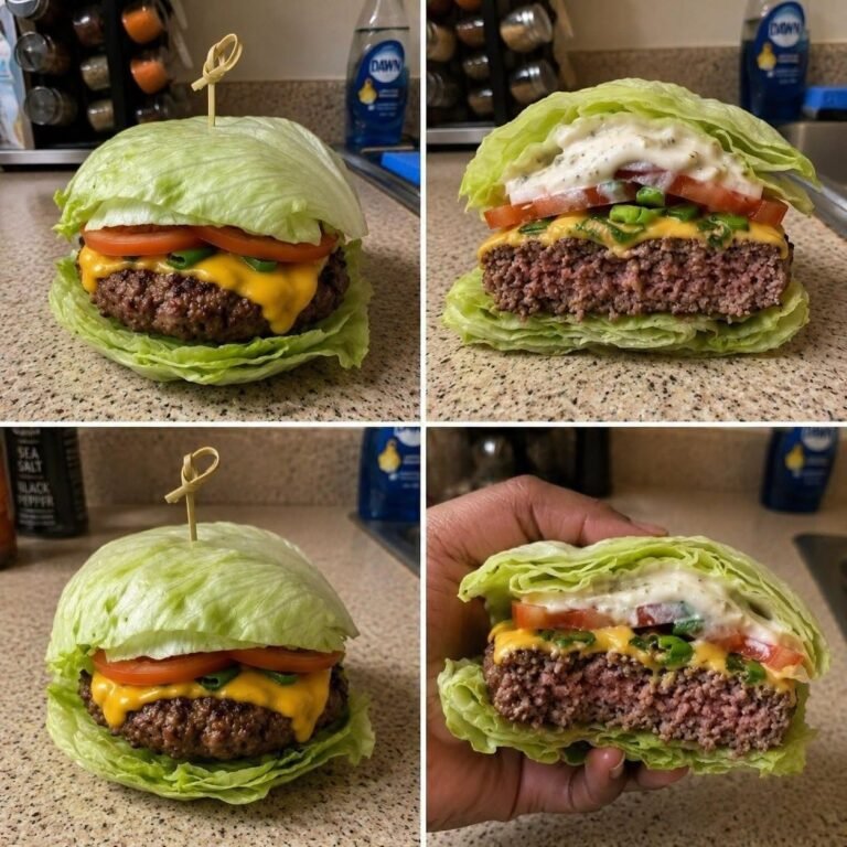 Copycat Dick’s Deluxe Smash Burger (Low Carb & High Protein)