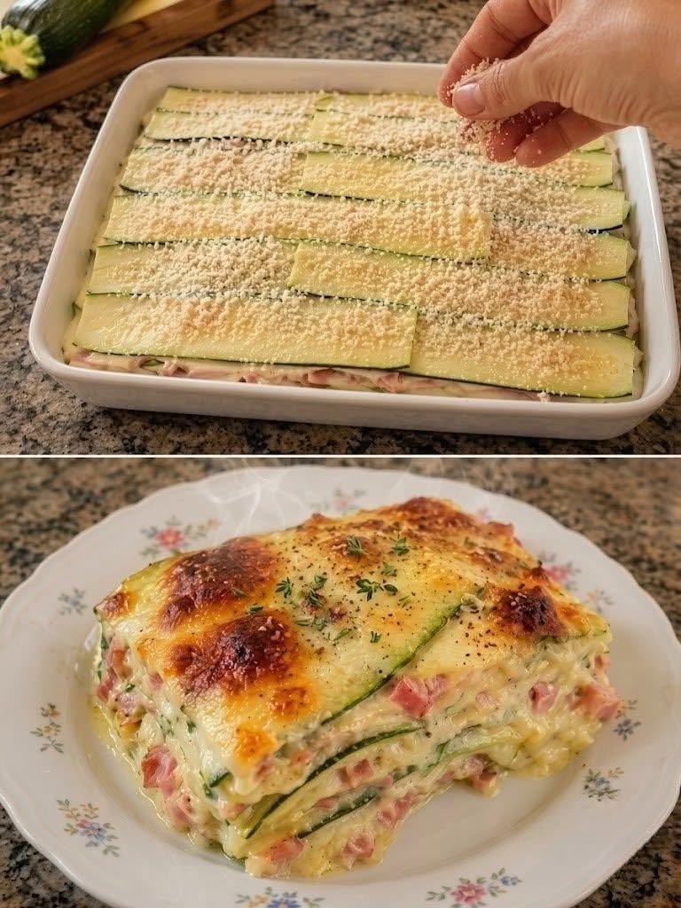 Easy Cheesy Zucchini Parmesan – Keto-Friendly & Gluten-Free