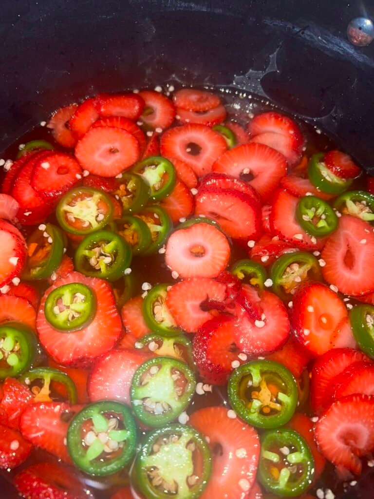 Pineapple Strawberry Jalapeño Cowboy Candy