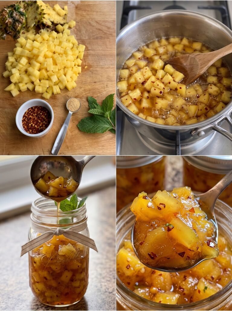 Spicy Candied Pineapple with a Protein-Packed Kick