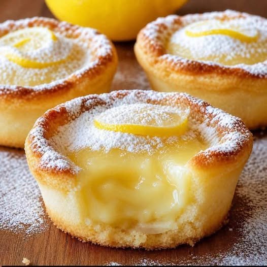 Crustless High Protein Mini Lemon Pies (Low-Carb Dessert)