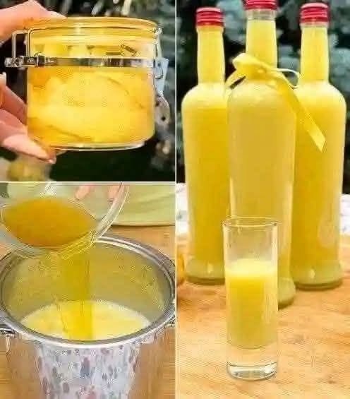 Homemade Limoncello (Italian Lemon Liqueur)