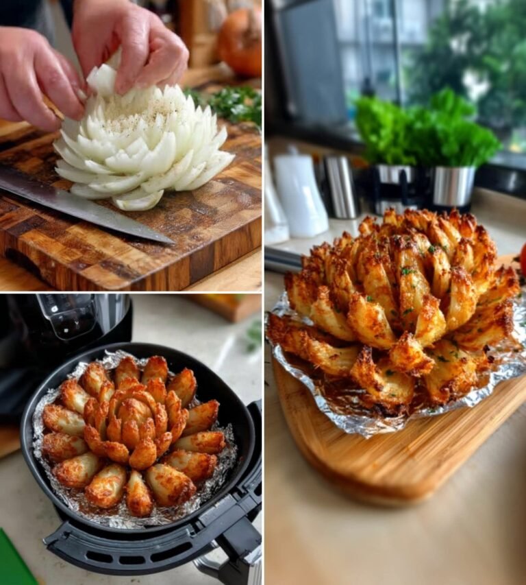 Healthy Air Fryer Blooming Onion – Crispy & Guilt-Free Appetizer