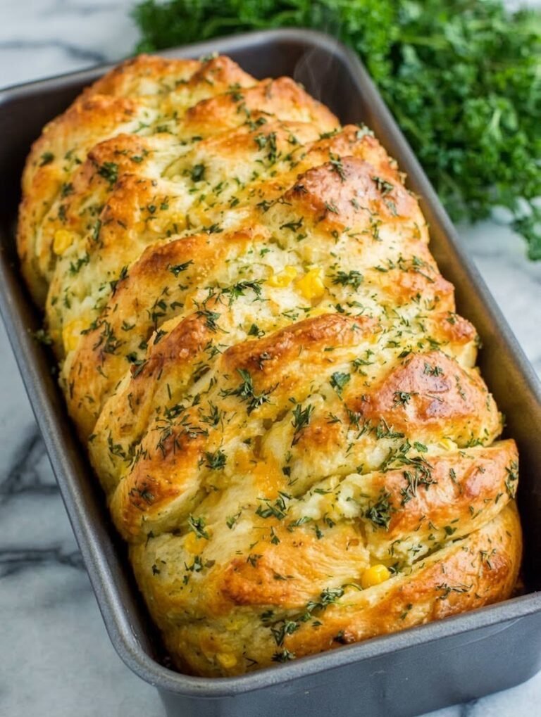 High Protein Cheesy Garlic Pull-Apart Bread (Low-Carb Recipe)