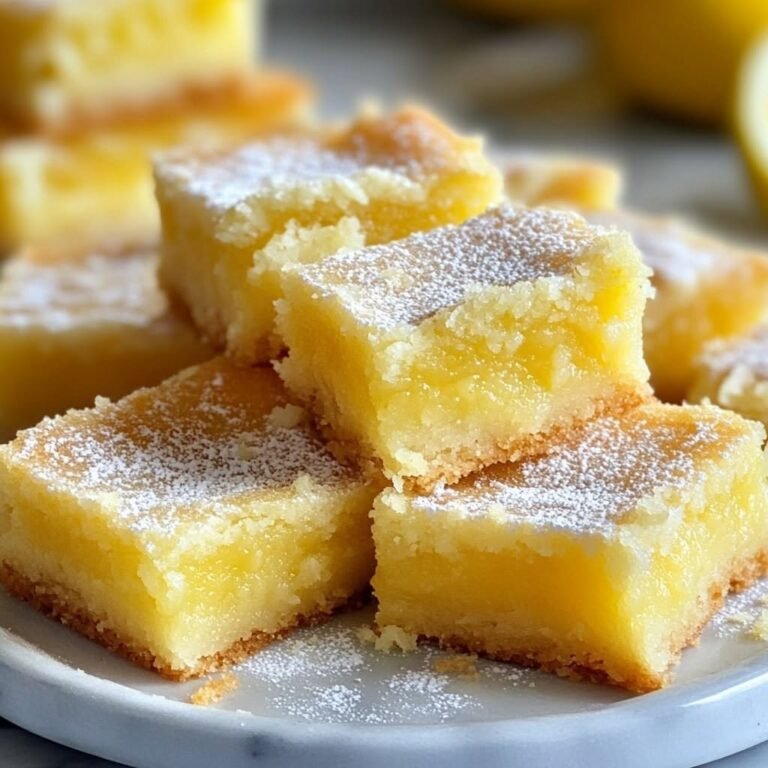 Sugar-Free Lemon Bars for Protein Diets