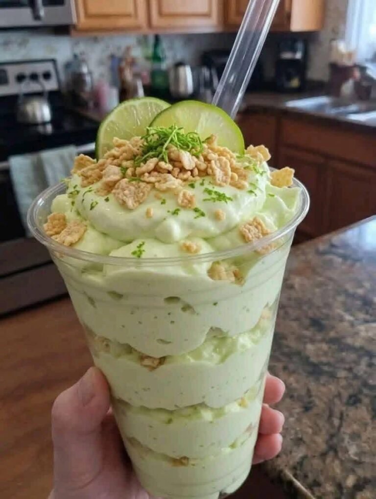 High-Protein Key Lime Yogurt Parfait (Low-Carb & No-Bake)