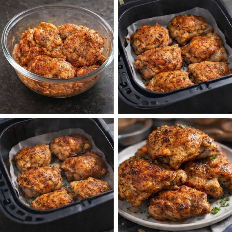 Crispy Air Fryer Fried Chicken (High-Protein & Low-Carb)
