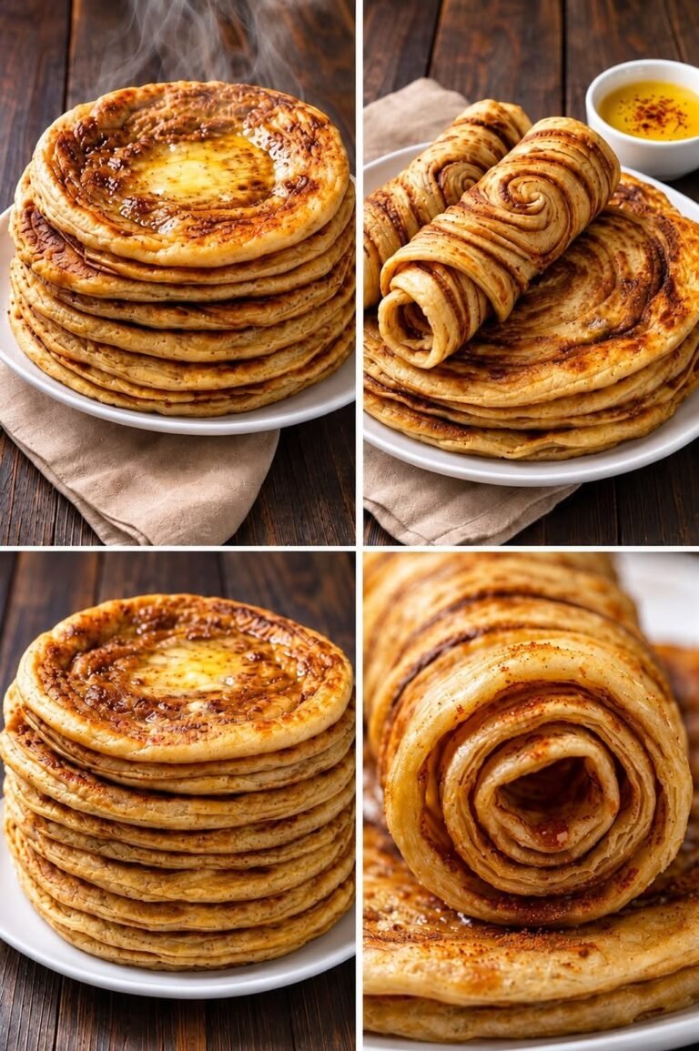 Fluffy Low-Carb Cinnamon Swirl Pancakes (High-Protein)