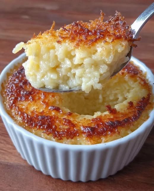 Easy Old-Fashioned Baked Protein Rice Pudding (Low Carb)
