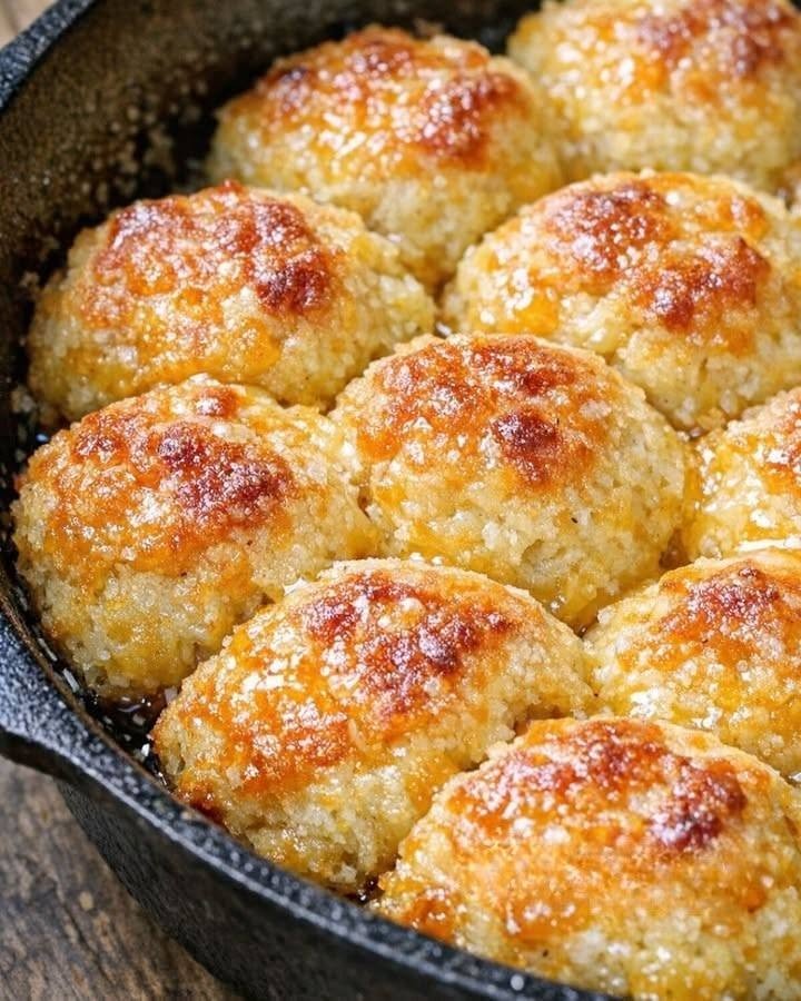 Easy 3-Ingredient Low-Carb Cheddar Biscuit Bites (High-Protein)