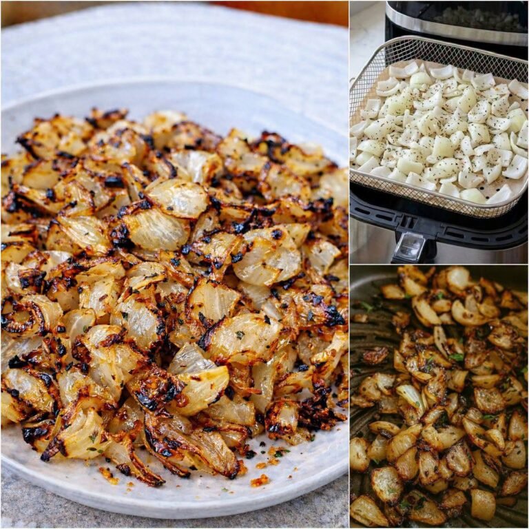Easy Air Fryer Caramelized Onions for Low-Carb Meal Prep