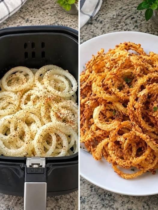 Easy Keto Crispy Air Fryer Onions (Low-Carb Crunch)