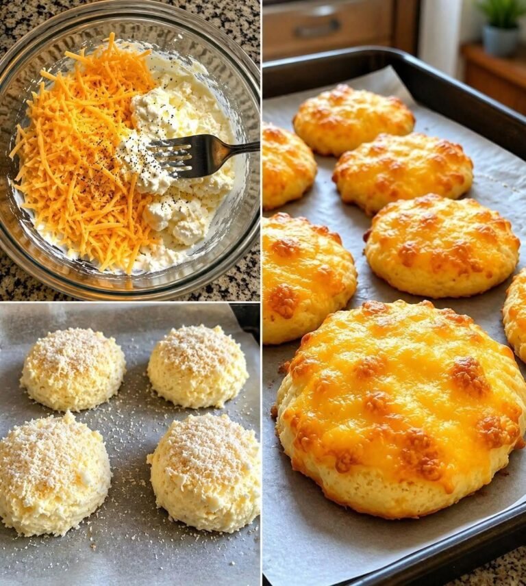4-Ingredient Keto Mozzarella Breads (Grain-Free)