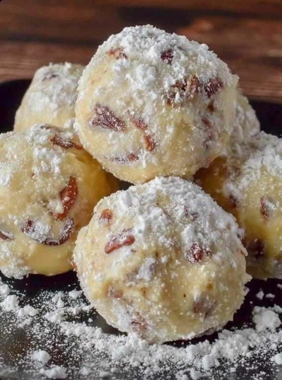 Easy Low-Carb Pecan Snowballs: High-Protein Butterball Cookies