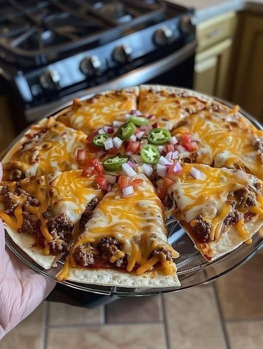 Easy High-Protein Mexican Pizza (Keto & Low-Carb Recipe)
