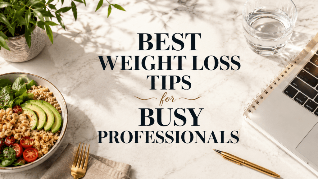Best Weight Loss Tips for Busy Professionals