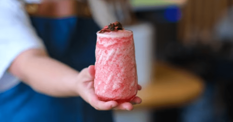 Sugar-Free Strawberry Swirl Ice Cream (No Ice Cream Maker Needed!)
