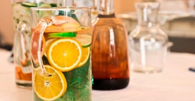 Citrus Mint & Ginger Garlic Water for Weight Loss Support