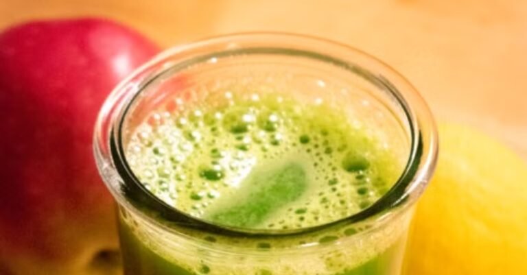 Refreshing Ginger Lemon Apple Elixir (Low-Carb Friendly)