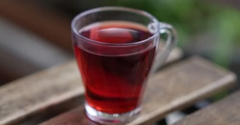 Homemade Mexican Iced Hibiscus Tea (Naturally Low-Carb & Sugar-Free)