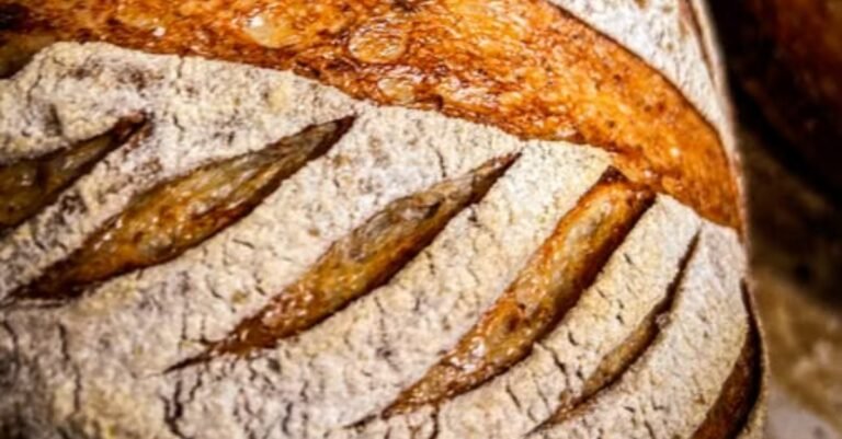 Homemade Artisan Sourdough Batard: High-Hydration Crusty Loaf