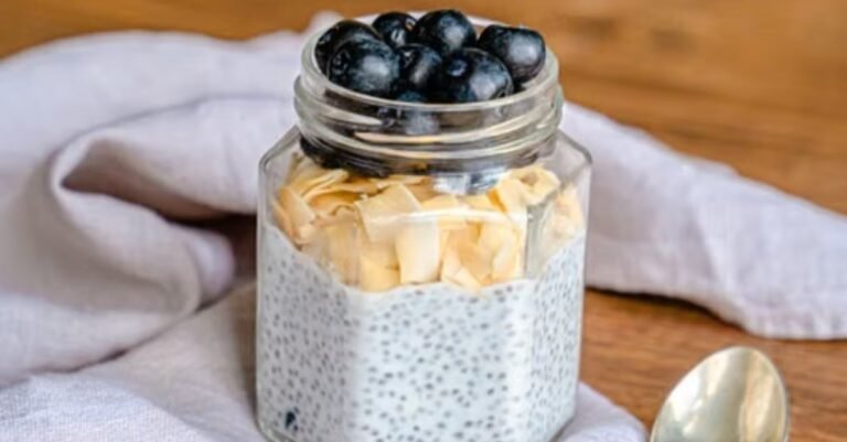 Creamy Vanilla High Protein Chia Seed Pudding