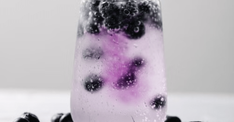 Antioxidant Berry Cabbage Protein Drink for Wellness