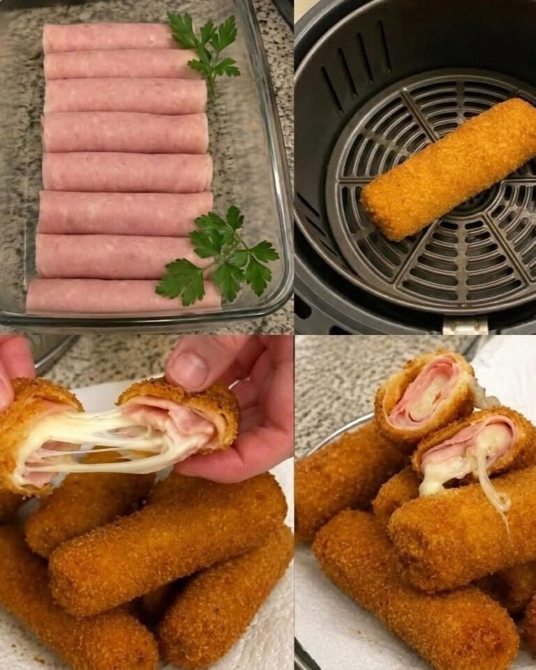Easy Air Fryer Ham Rolls: The Ultimate High-Protein Keto Snack
