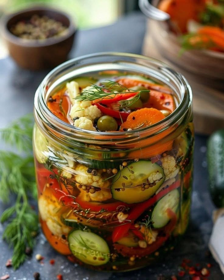 Quick High-Protein Garden Pickle Bowl