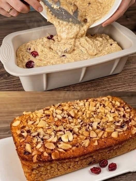 Easy High-Protein Apple Cinnamon Oat Loaf (Flourless & Naturally Sweetened)