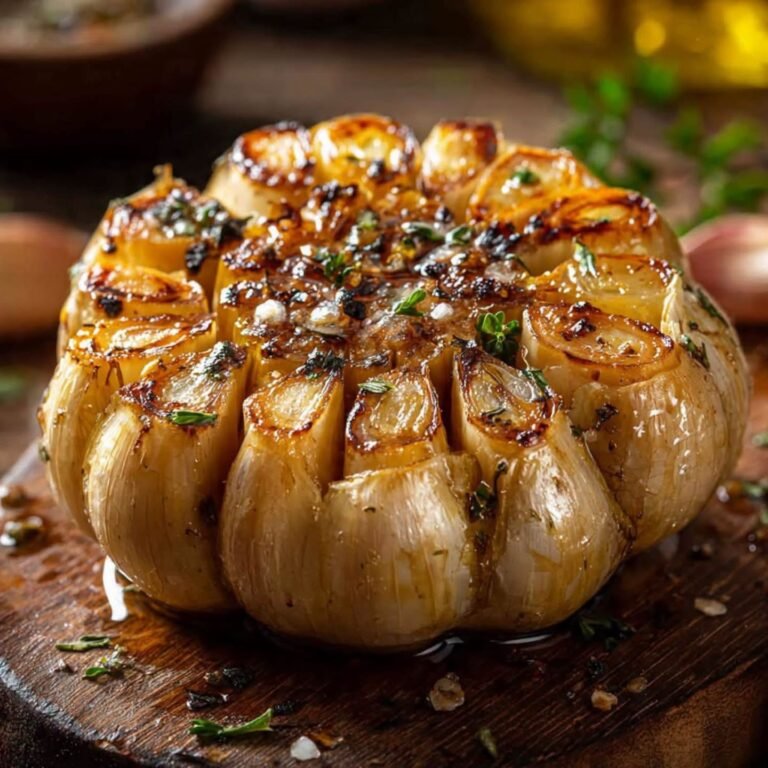 Golden Air Fryer Whole Garlic (Low-Carb Flavor Booster)