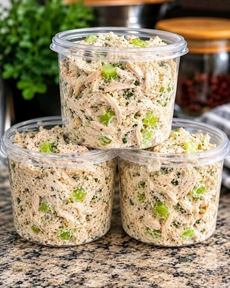 Creamy High-Protein Carnivore Chicken Salad with Bacon and Egg
