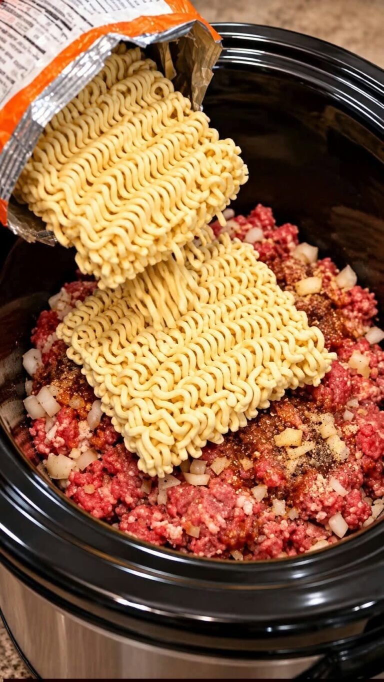 Healthy Crockpot Beef Ramen: Low-Carb, High-Protein Comfort Food