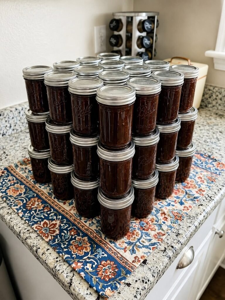 Easy Low-Carb Chocolate Syrup for Canning (Rich & High-Protein)