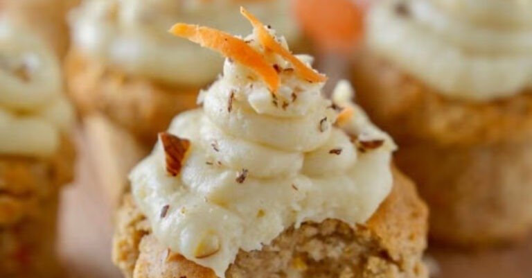 Healthy High-Protein Carrot Cake Muffins (Keto-Friendly)