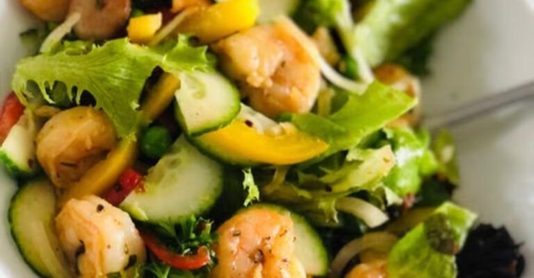 Zesty Chili-Lime Shrimp Avocado Lettuce Boats | Easy High Protein Meal