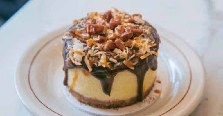 High-Protein Salted Caramel Coconut Cheesecake Fluff (Low-Carb)