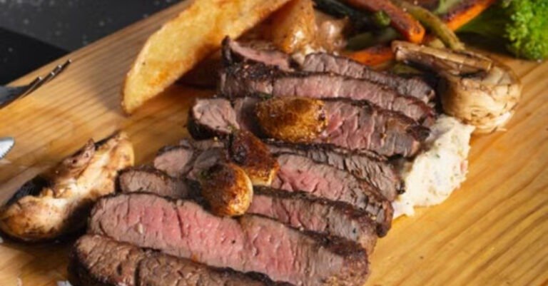 Keto Garlic Butter Steak Bites and Crispy Radish Potatoes