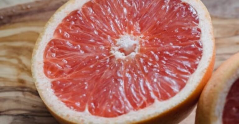 Caramelized Broiled Grapefruit with Vanilla Greek Yogurt Bowl
