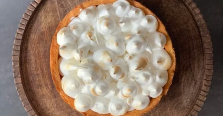 Healthy High-Protein Lemon Meringue Pie (Sugar-Free & Keto-Friendly)